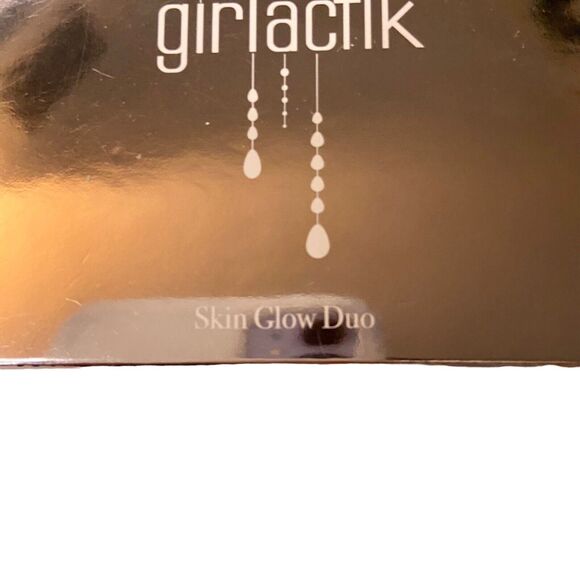 Girlactik Skin Glow Cream Duo In SUNSET 8g/.28oz Full Size NIB Blush Highlight - Picture 5 of 7